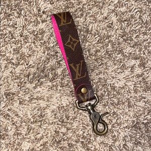 Refurbished LV keychain
